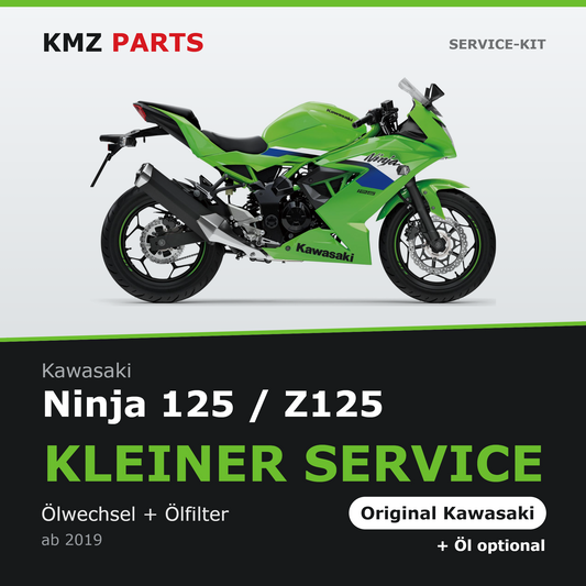 Kawasaki Ninja 125 / Z125 Service-Kit – Kleiner Service