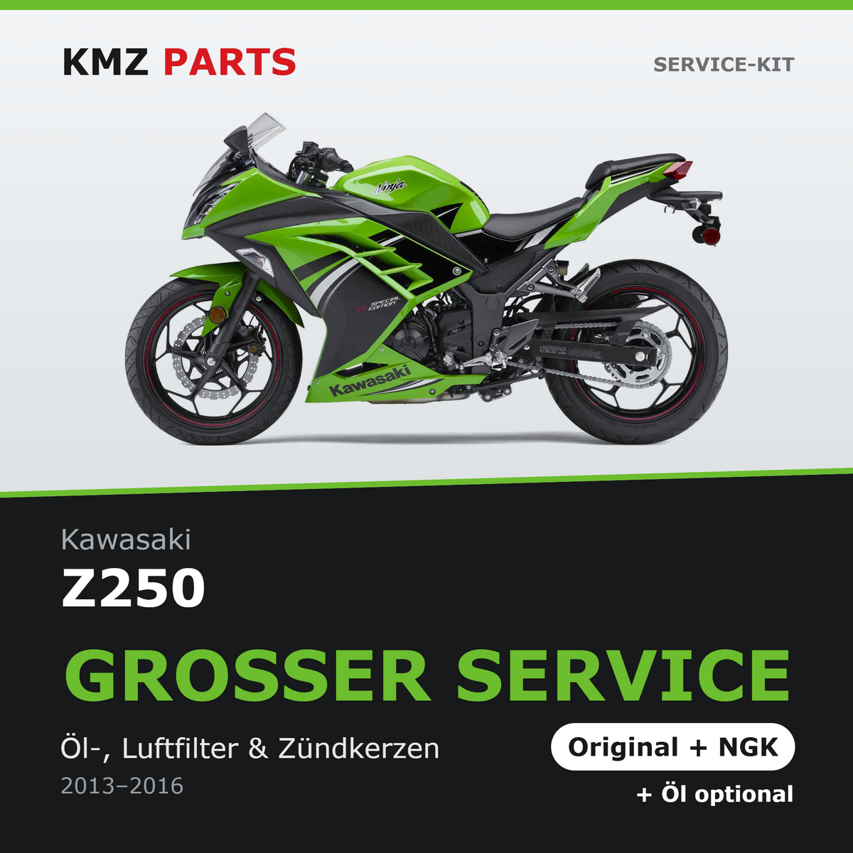 Kawasaki Z250 Service-Kit