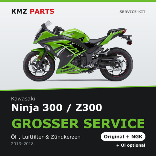 Kawasaki Ninja 300 / Z300 Service-Kit