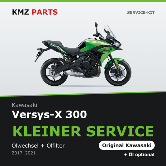 Kawasaki Versys-X 300 Service-Kit – Kleiner Service