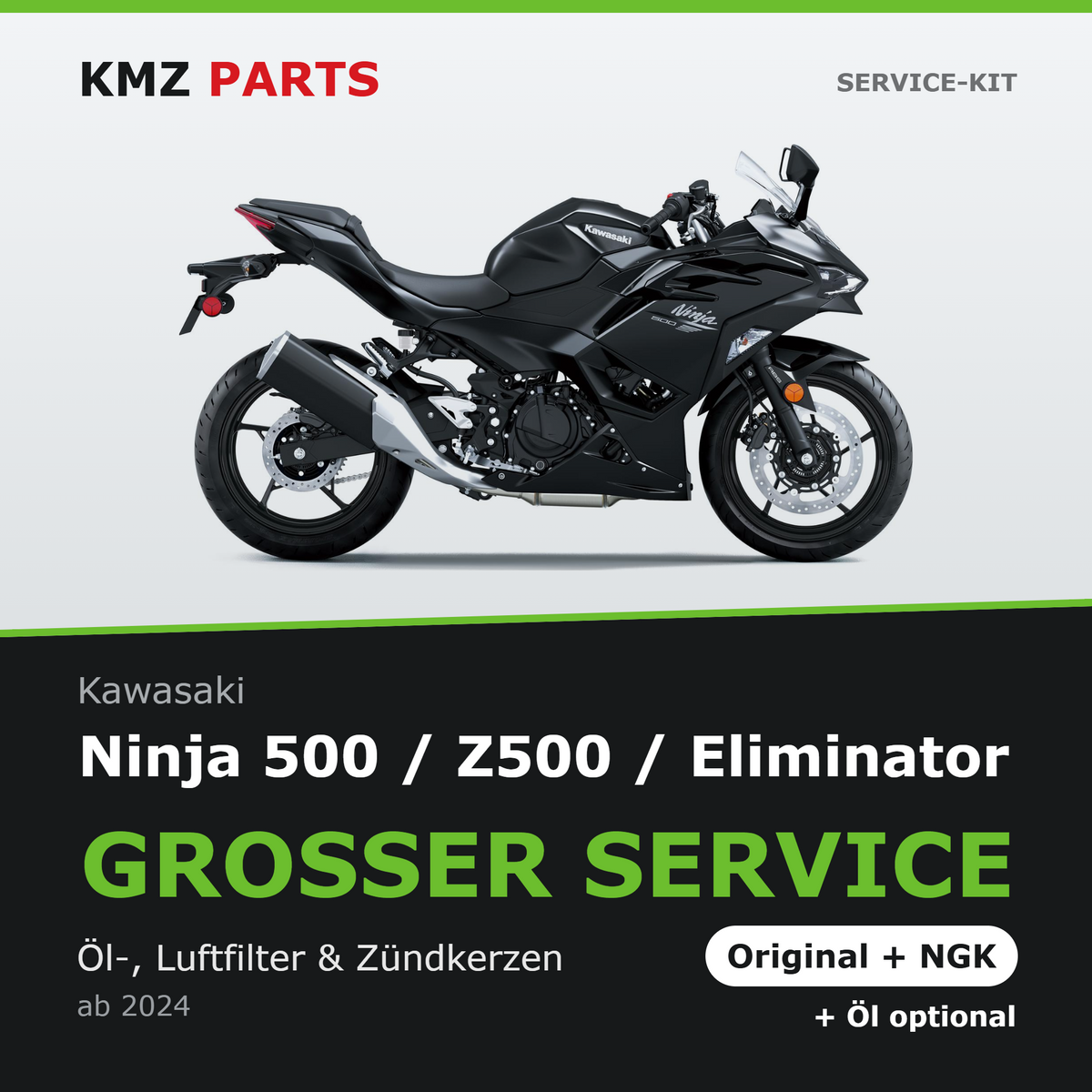Kawasaki Ninja 500 / Z500 Service-Kit