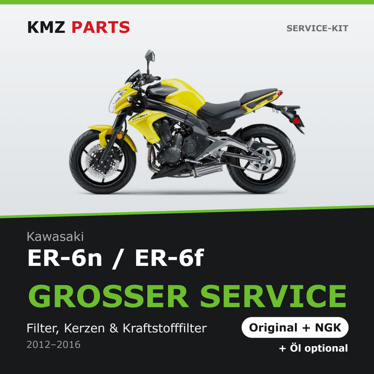 Kawasaki ER-6n / ER-6f Service-Kit