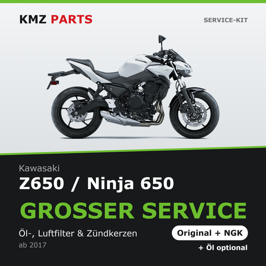Kawasaki Z650 / Ninja 650 Service-Kit