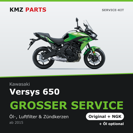 Kawasaki Versys 650 Service-Kit