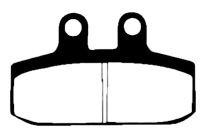 Bremsklötze Bremsbeläge EBC SFAC 256 1x Satz (2 Stück)