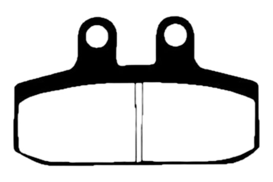 Bremsklötze Bremsbeläge EBC SFAC 256 1x Satz (2 Stück)