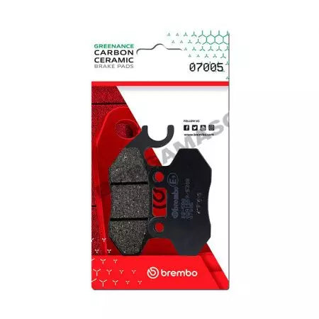 Bremsbeläge Bremsbelagsatz Brembo (2 Stück) 07005CC Carbon Ceramic
