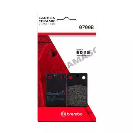 Bremsbeläge Bremsbelagsatz Brembo (2 Stück) 07008CC Carbon Ceramic