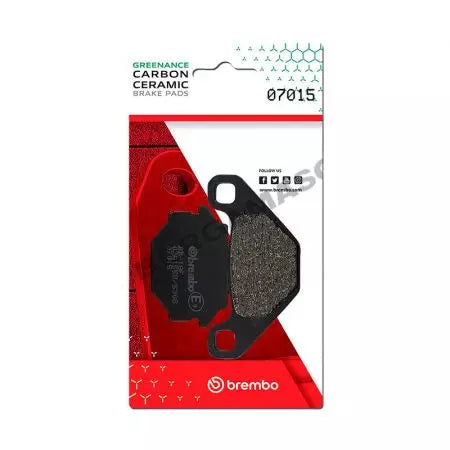 Bremsbeläge Bremsbelagsatz Brembo (2 Stück) 07015CC Carbon Ceramic