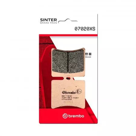 Bremsbeläge Bremsbelagsatz Brembo (2 Stück) 07020XS
