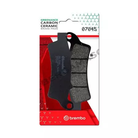 Bremsbeläge Bremsbelagsatz Brembo (2 Stück) 07045CC Carbon Ceramic