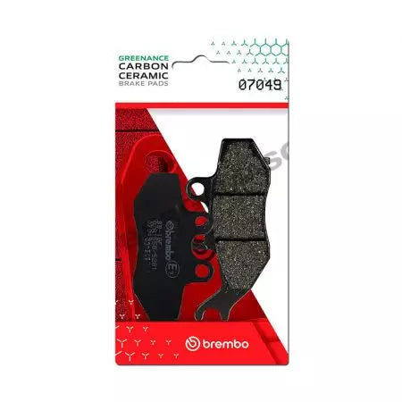 Bremsbeläge Bremsbelagsatz Brembo (2 Stück) 07049CC Carbon Ceramic