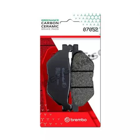 Bremsbeläge Bremsbelagsatz Brembo (2 Stück) 07052CC Carbon Ceramic
