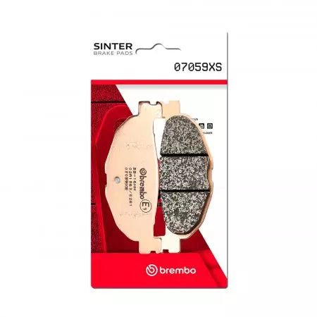 Bremsbeläge Bremsbelagsatz Brembo (2 Stück) 07059XS