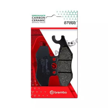 Bremsbeläge Bremsbelagsatz Brembo (2 Stück) 07060CC Carbon Ceramic