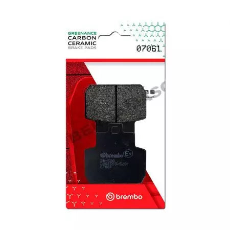 Bremsbeläge Bremsbelagsatz Brembo (2 Stück) 07061CC Carbon Ceramic