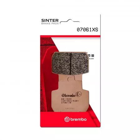 Bremsbeläge Bremsbelagsatz Brembo (2 Stück) 07061XS