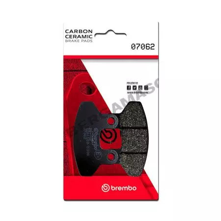 Bremsbeläge Bremsbelagsatz Brembo (2 Stück) 07062CC Carbon Ceramic