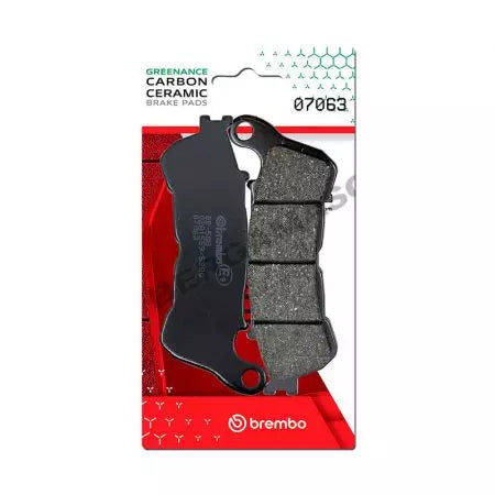 Bremsbeläge Bremsbelagsatz Brembo (2 Stück) 07063CC Carbon Ceramic