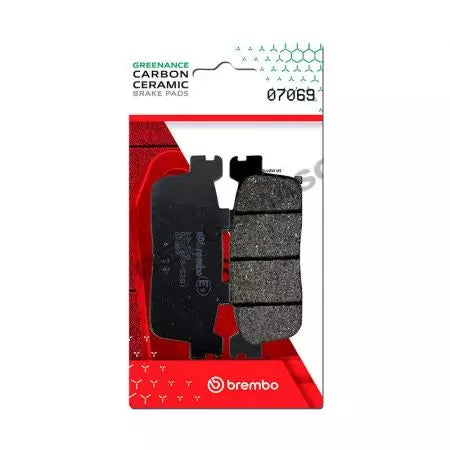 Bremsbeläge Bremsbelagsatz Brembo (2 Stück) 07069CC Carbon Ceramic