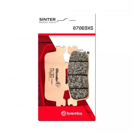 Bremsbeläge Bremsbelagsatz Brembo (2 Stück) 07069XS