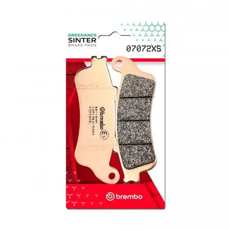 Bremsbeläge Bremsbelagsatz Brembo (2 Stück) 07072XS