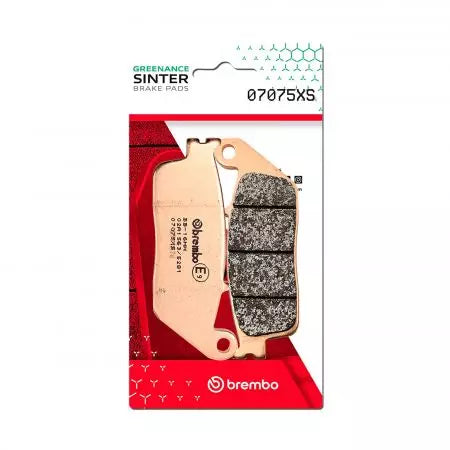 Bremsbeläge Bremsbelagsatz Brembo (2 Stück) 07075XS