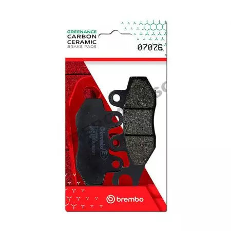 Bremsbeläge Bremsbelagsatz Brembo (2 Stück) 07076CC Carbon Ceramic