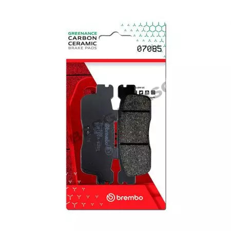 Bremsbeläge Bremsbelagsatz Brembo (2 Stück) 07085CC Carbon Ceramic