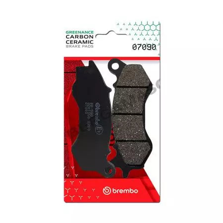 Bremsbeläge Bremsbelagsatz Brembo (2 Stück) 07090CC Carbon Ceramic