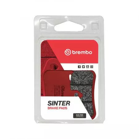 Bremsbeläge Bremsbelagsatz Brembo (2 Stück) 07HO28SA