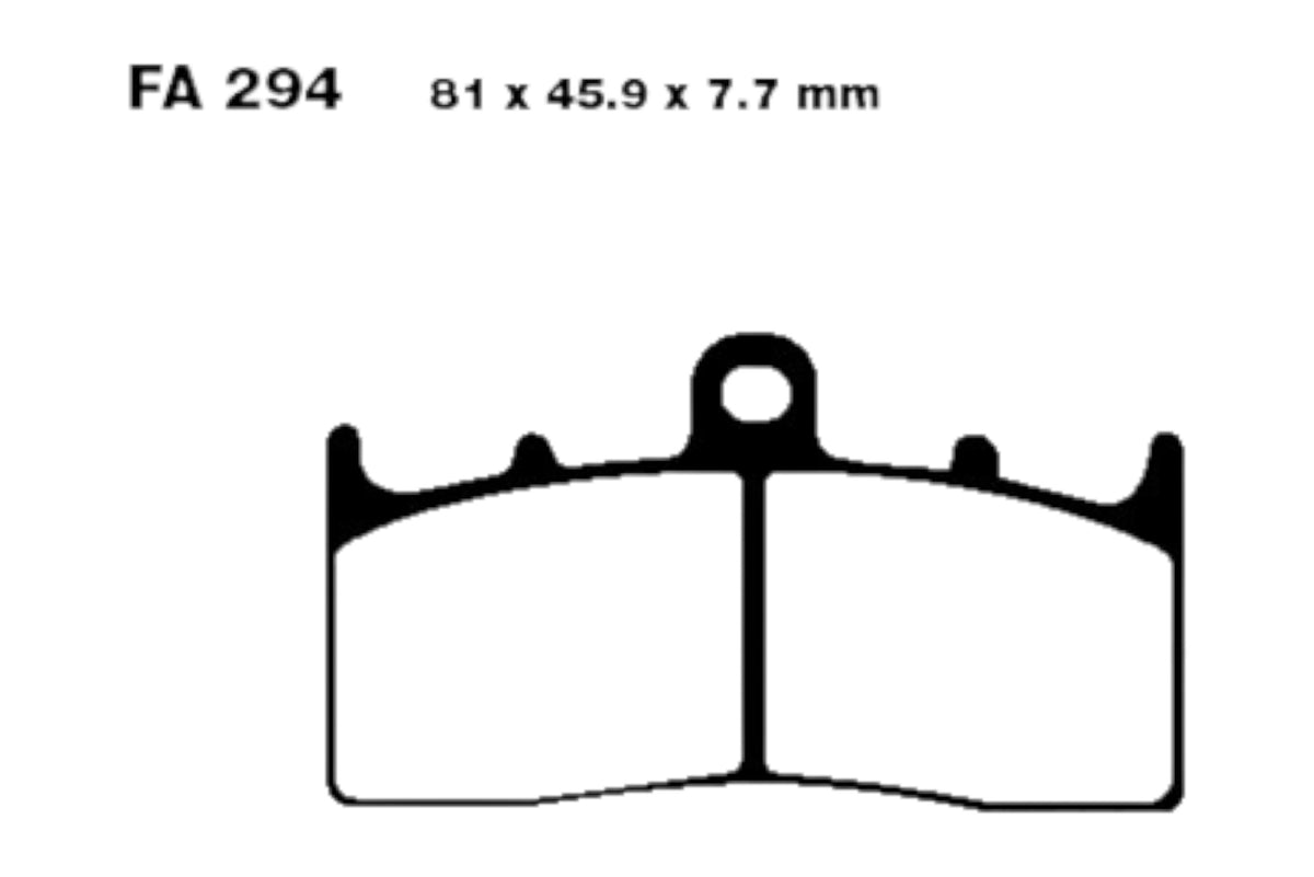 Bremsklötze EPFA 294 HH 1x Satz (2 Stück)