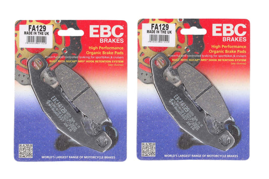 Bremsklötze Bremsbeläge EBC FA 129 1x Satz (2 Stück)