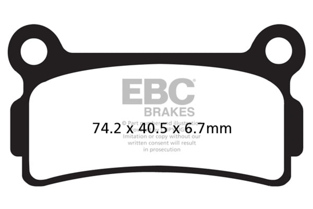Bremsbeläge EBC FA 164 R (2 Stk.)