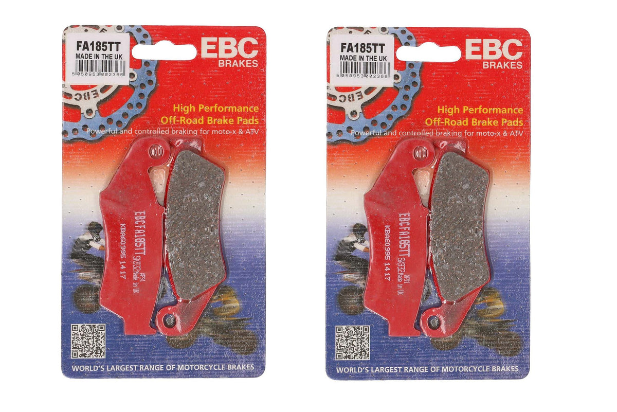 Bremsklötze Bremsbeläge EBC FA 185 TT 1x Satz (2 Stück)
