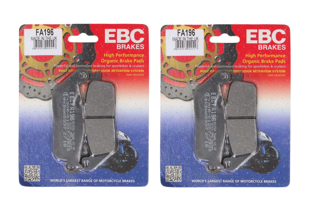 Bremsklötze Bremsbeläge EBC FA 196 1x Satz (2 Stück)