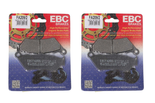 Bremsklötze Bremsbeläge EBC FA 209/2 1x Satz (2 Stück)