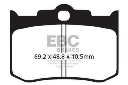 Bremsbeläge EBC FA 216/2 HH (2 Stk.)