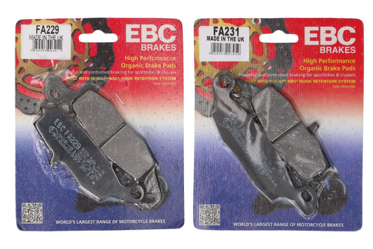 Bremsklötze Bremsbeläge EBC FA 229 und 231 1x Satz