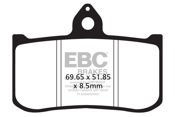 EBC FA 239 Bremsbeläge (2 Stk.)