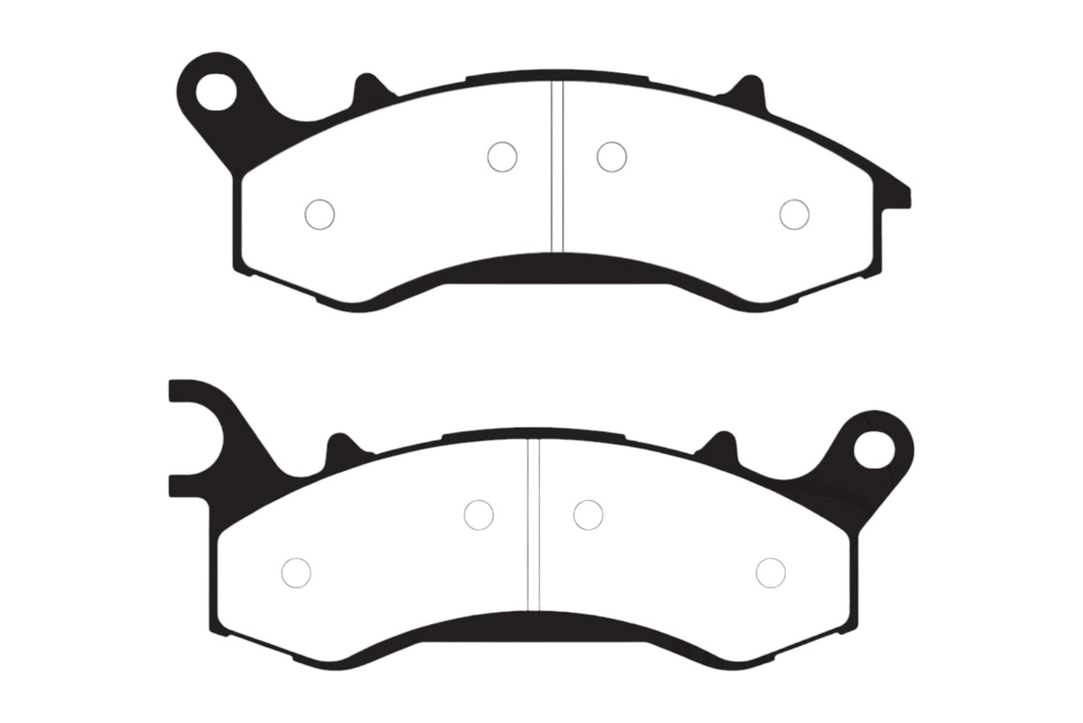 Bremsklötze Bremsbeläge EBC FA 731 R 1x Satz (2 Stück)