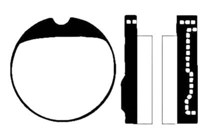 Bremsklötze Bremsbeläge EBC FA 013 V 1x Satz (2 Stück)