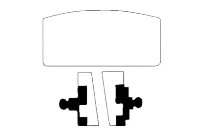 Bremsklötze Bremsbeläge EBC FA 022 V 1x Satz (2 Stück)