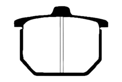 Bremsklötze Bremsbeläge EBC FA 031 V 1x Satz (2 Stück)