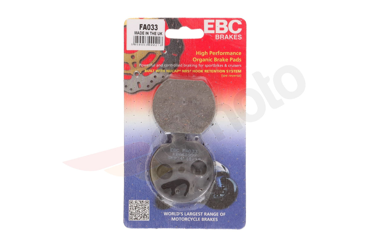 Bremsklötze Bremsbeläge EBC FA 033 1x Satz (2 Stück)