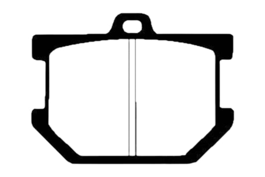 Bremsklötze Bremsbeläge EBC FA 034 V 1x Satz (2 Stück)