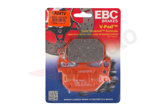Bremsklötze Bremsbeläge EBC FA 041 V 1x Satz (2 Stück)