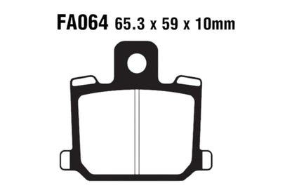 Bremsklötze Bremsbeläge EBC FA 064 1x Satz (2 Stück)