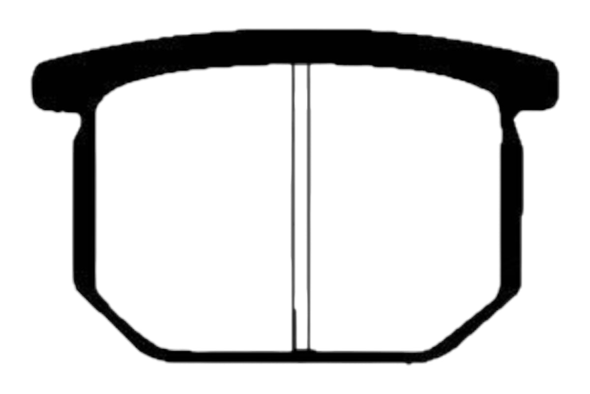 Bremsklötze Bremsbeläge EBC FA 065 V 1x Satz (2 Stück)