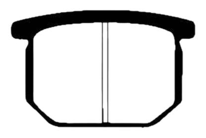 Bremsklötze Bremsbeläge EBC FA 065 V 1x Satz (2 Stück)